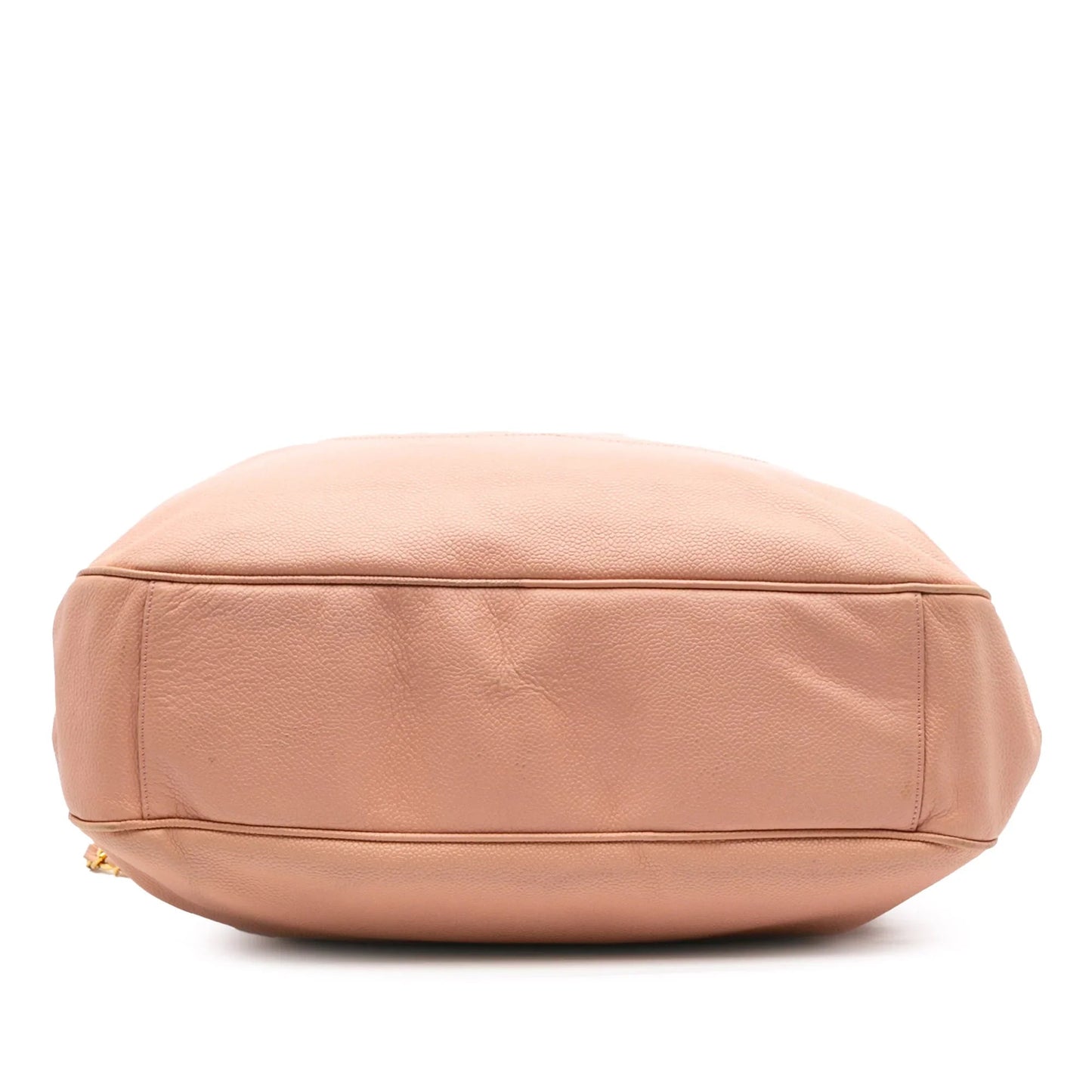Pink Chanel CC Caviar Chain Tote