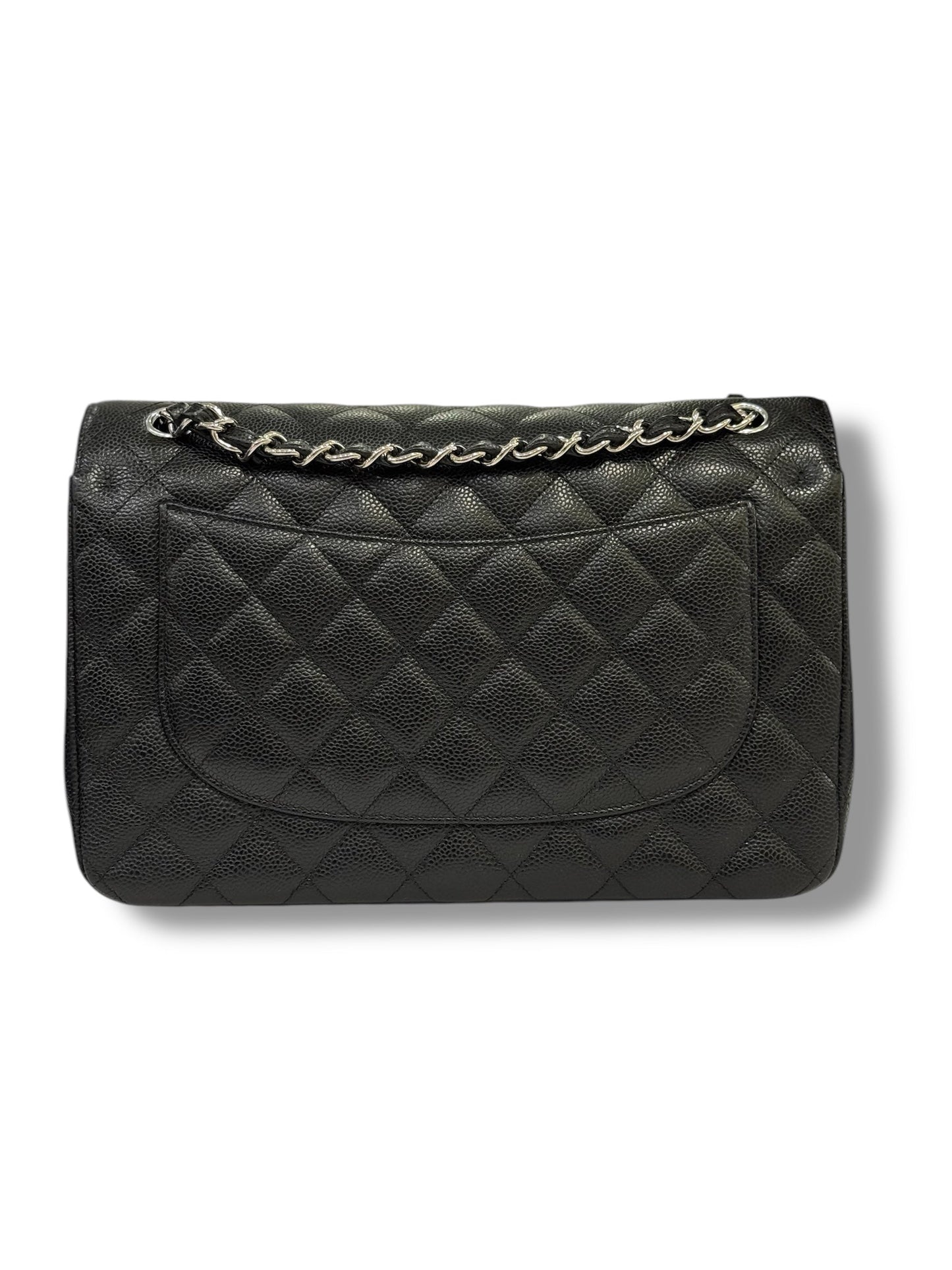 Chanel - Sac Timeless Jumbo caviar
