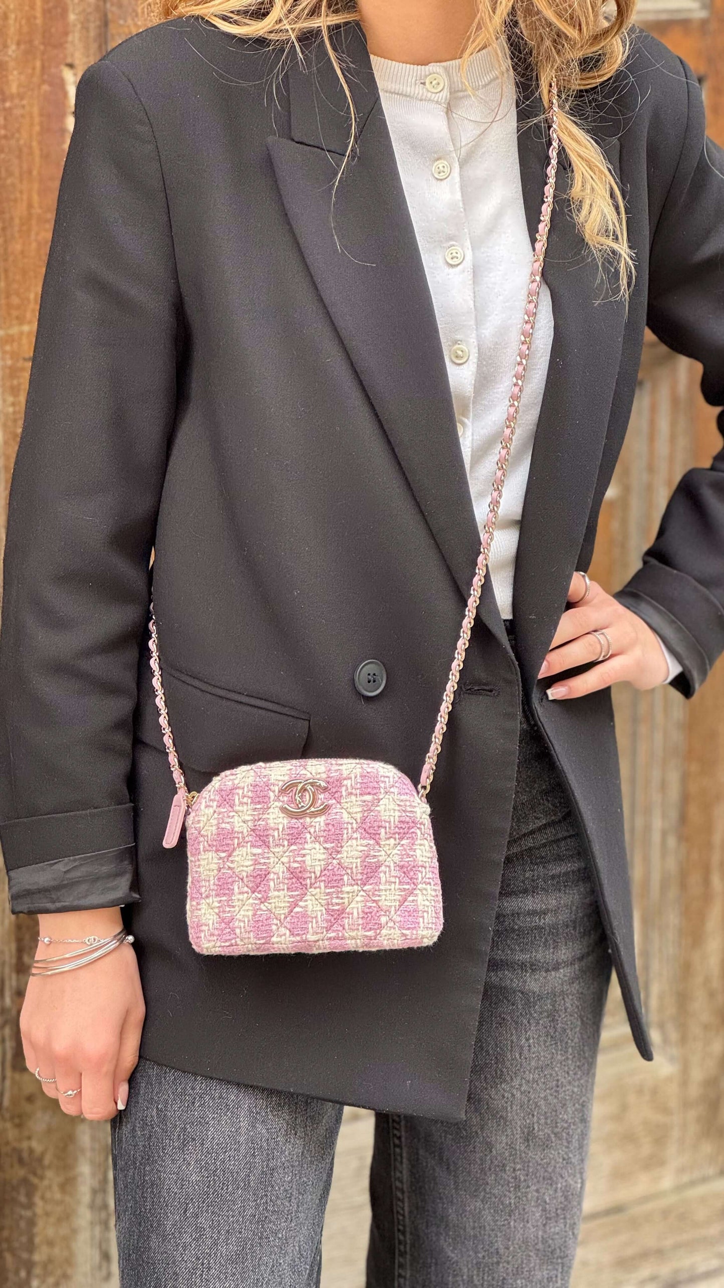 Chanel - Petit sac en tweed cadeau VIP