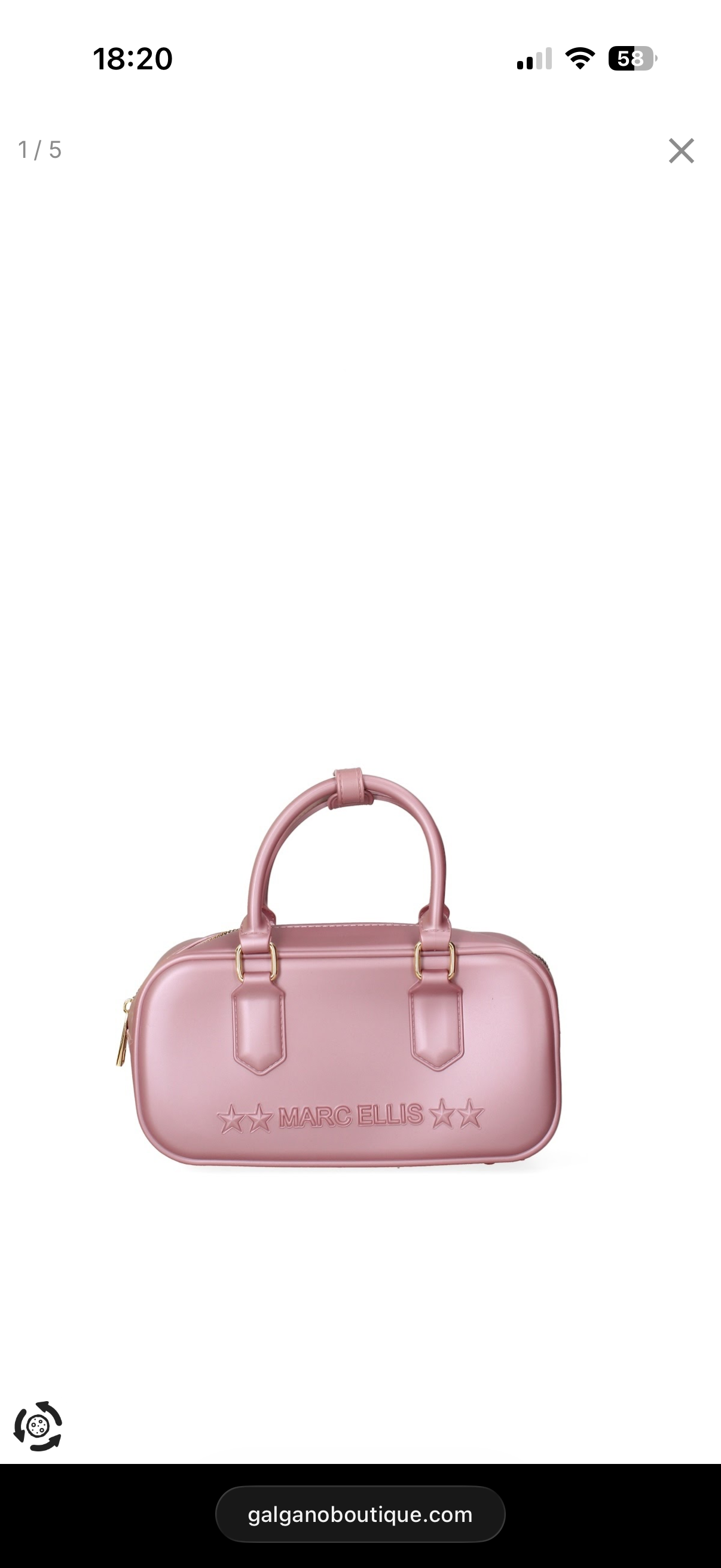 MARC ELLIS BORSA A MANO-STITCH