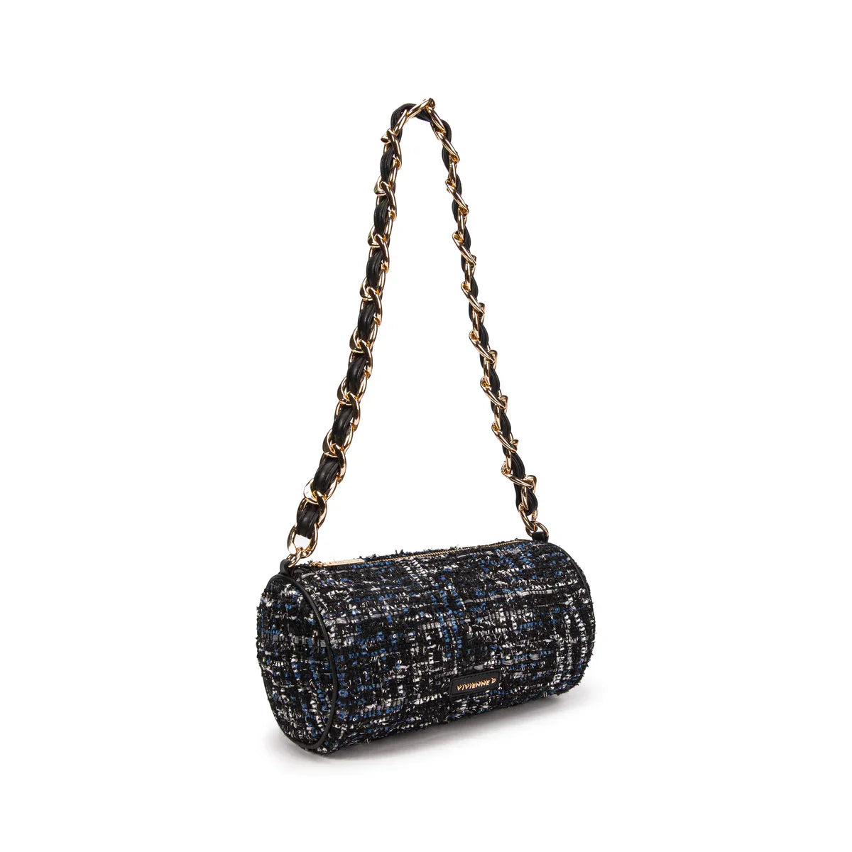 BORSA A SPALLA TWEED VIVIENNE D