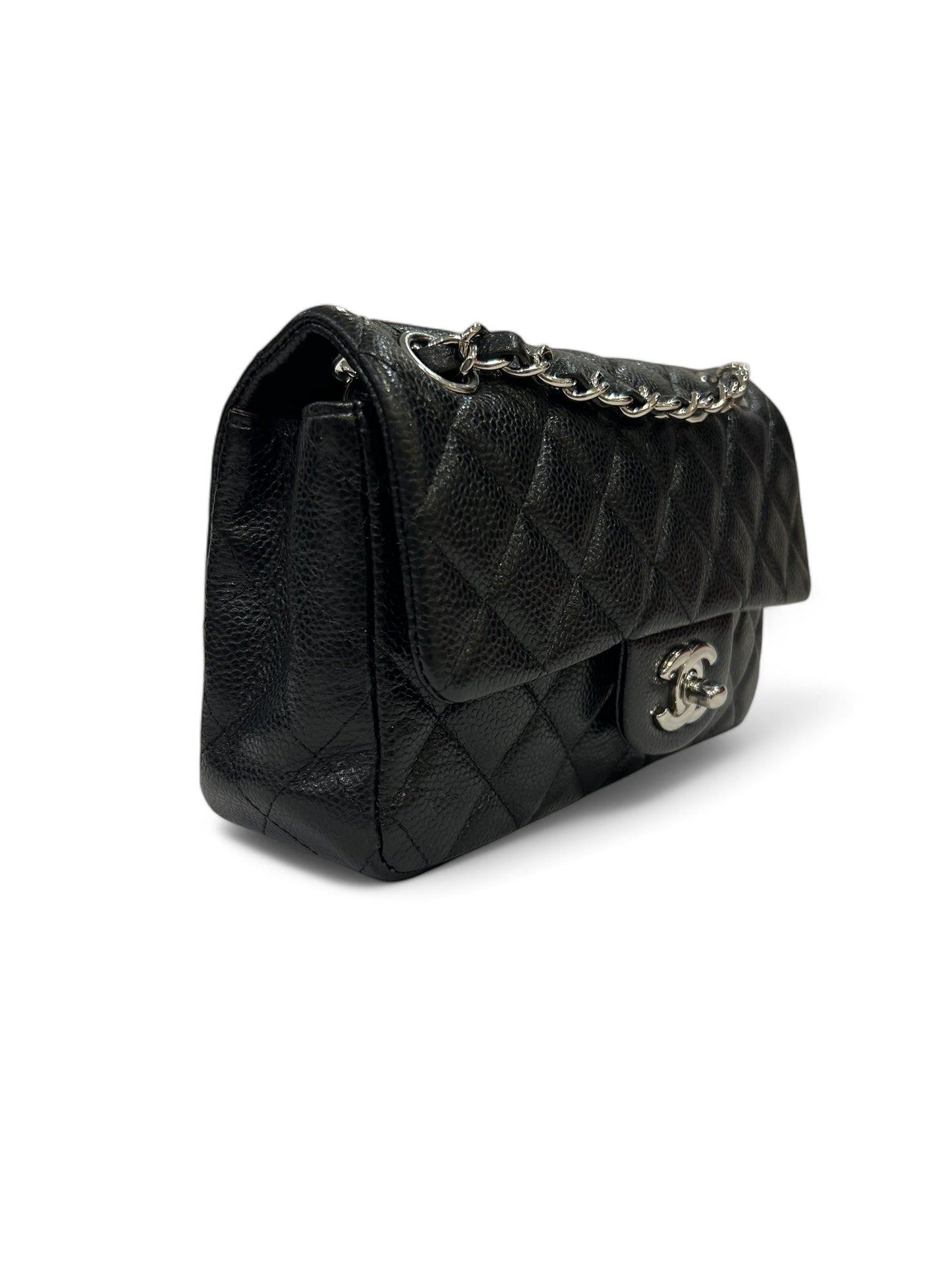 Chanel - Sac Timeless mini rectangulaire caviar