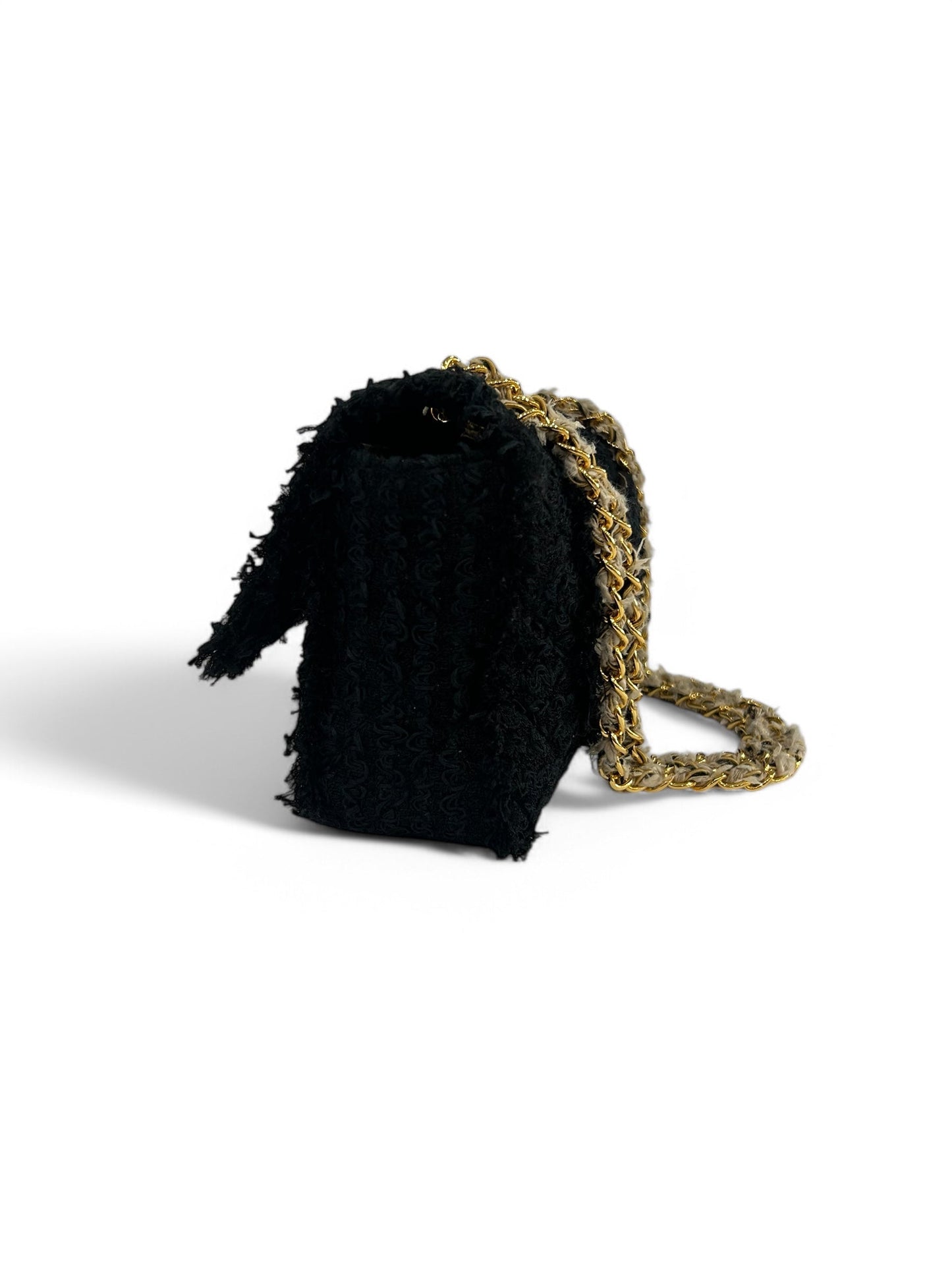 Chanel - Sac classique bicolore