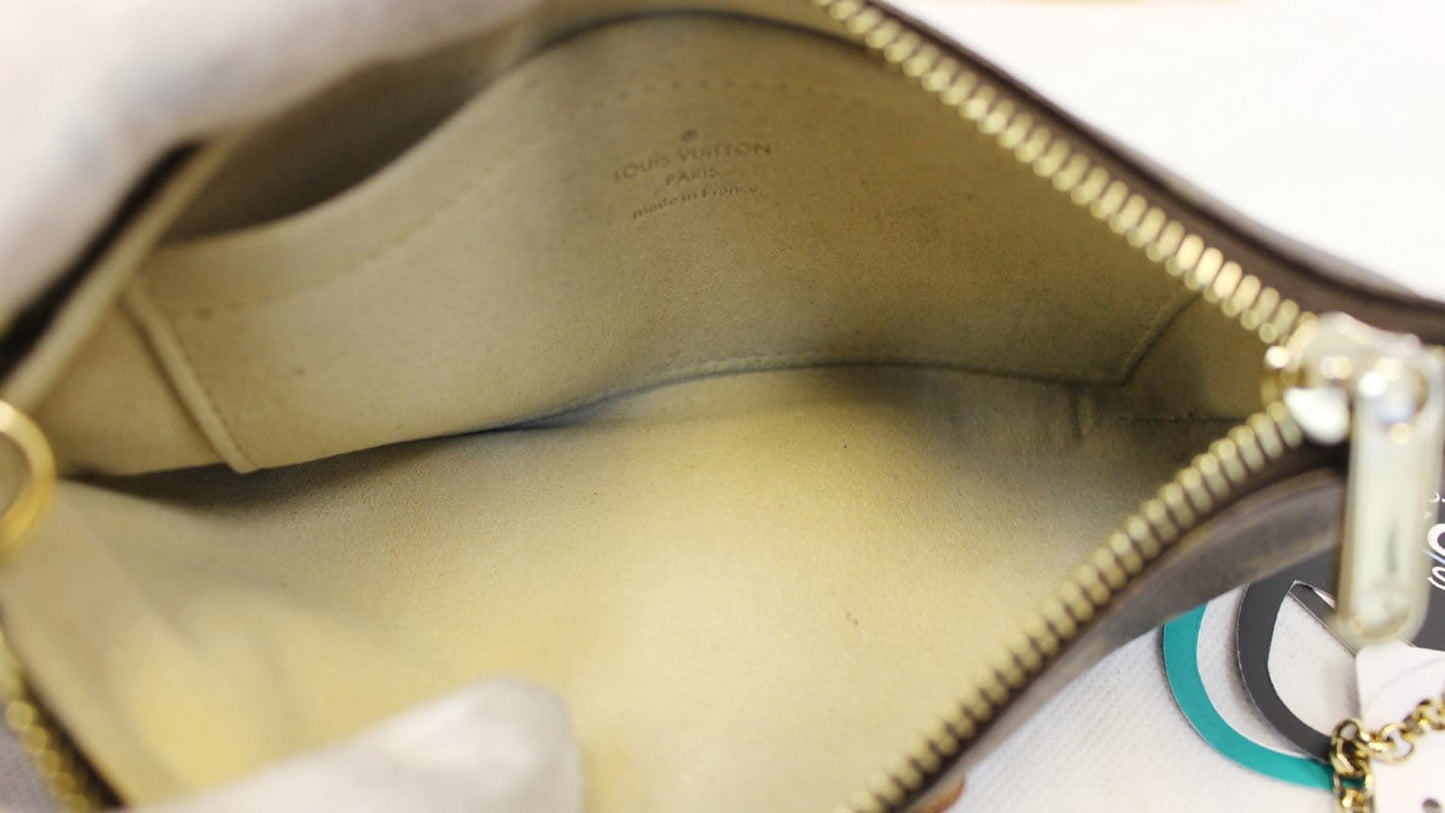 LOUIS VUITTON Monogram Canvas Milla MM Clutch Bag