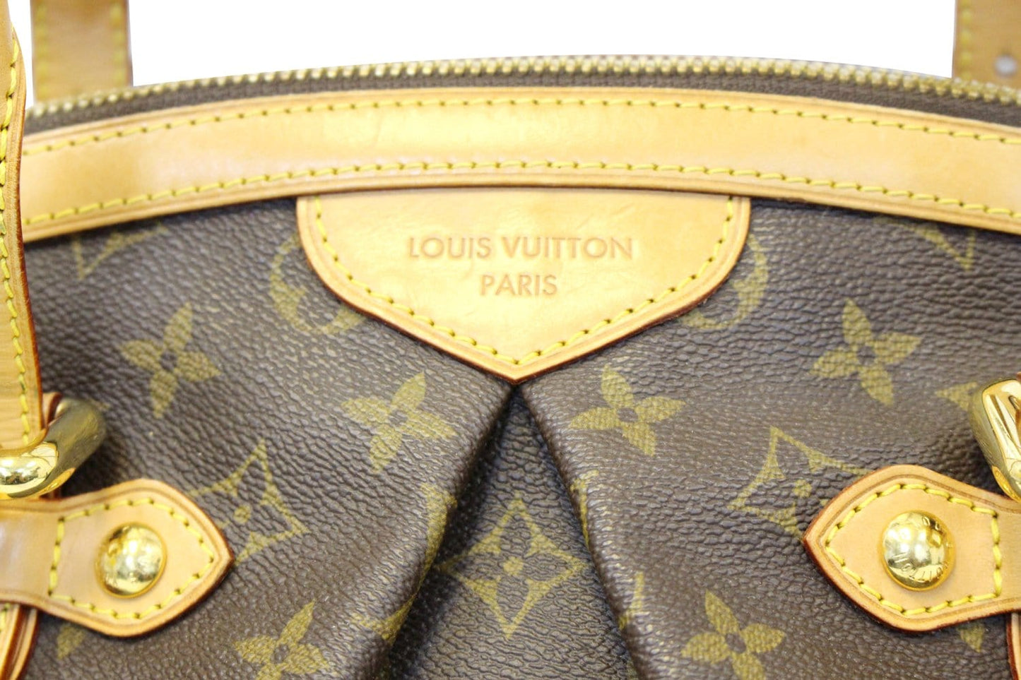LOUIS VUITTON Monogram Canvas Tivoli GM Brown Shoulder Bag