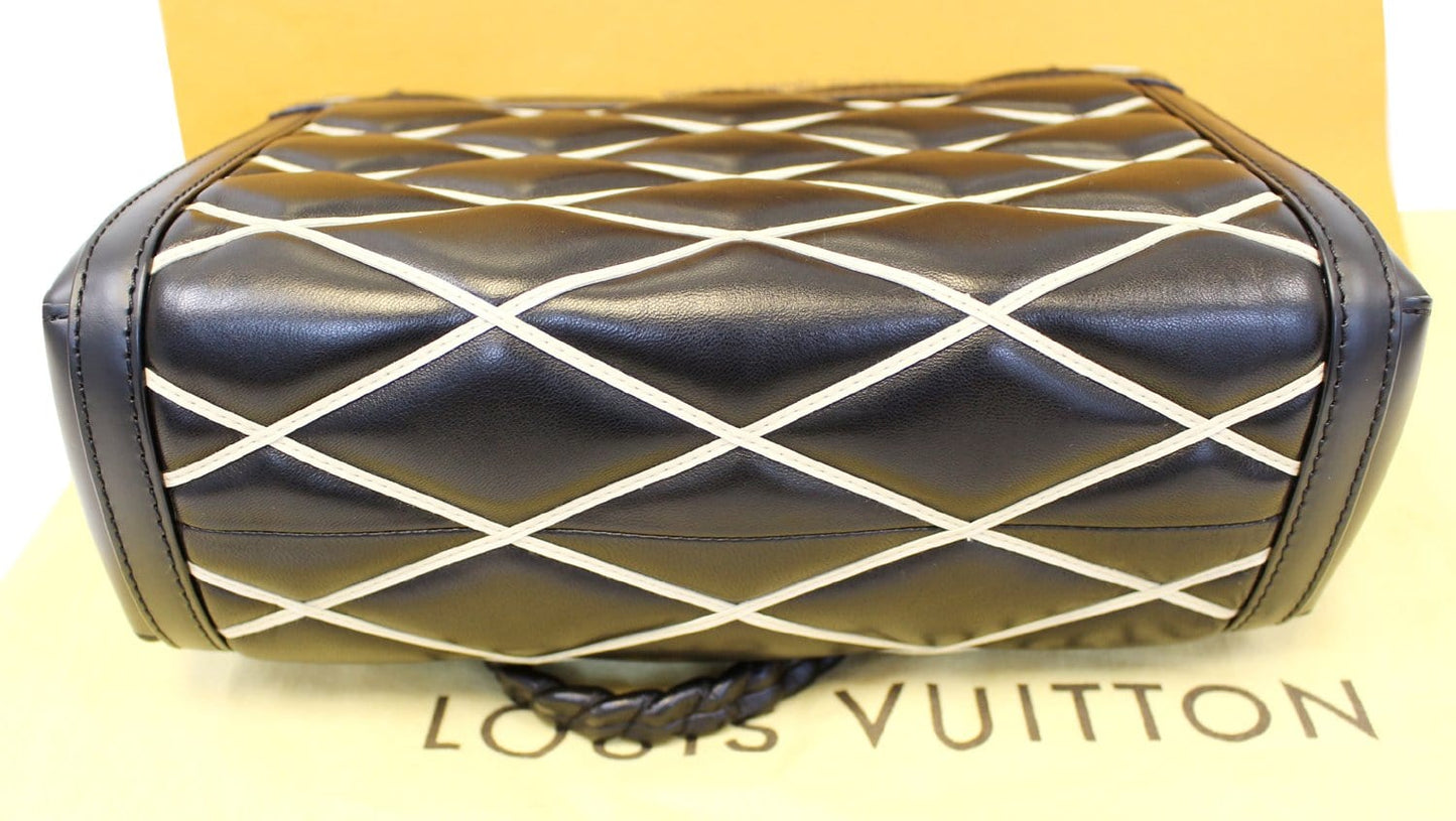 LOUIS VUITTON  Leather Malletage Pochette Flap Shoulder Bag - 20% Off