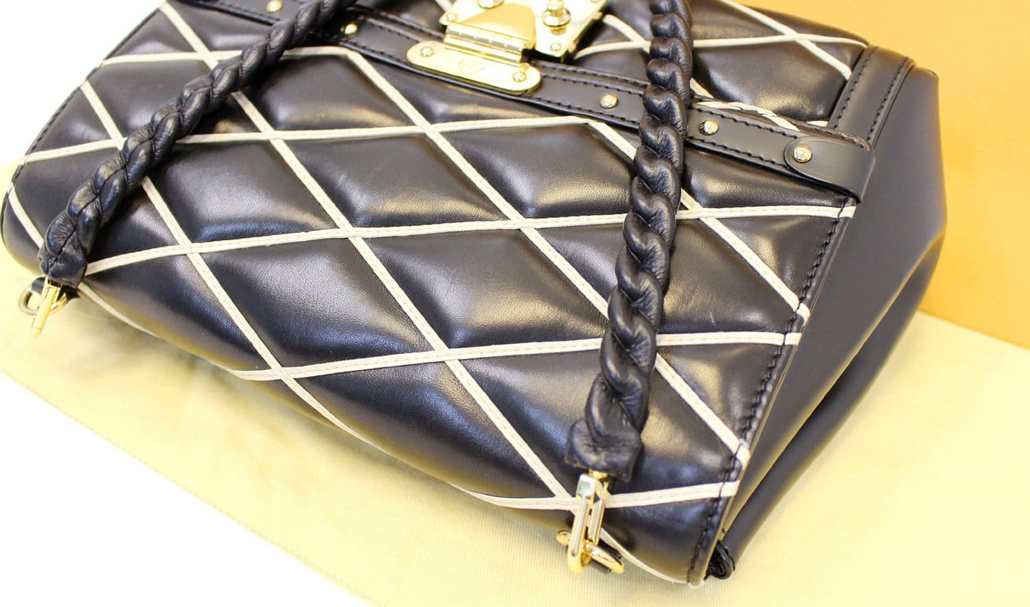 LOUIS VUITTON  Leather Malletage Pochette Flap Shoulder Bag - 20% Off