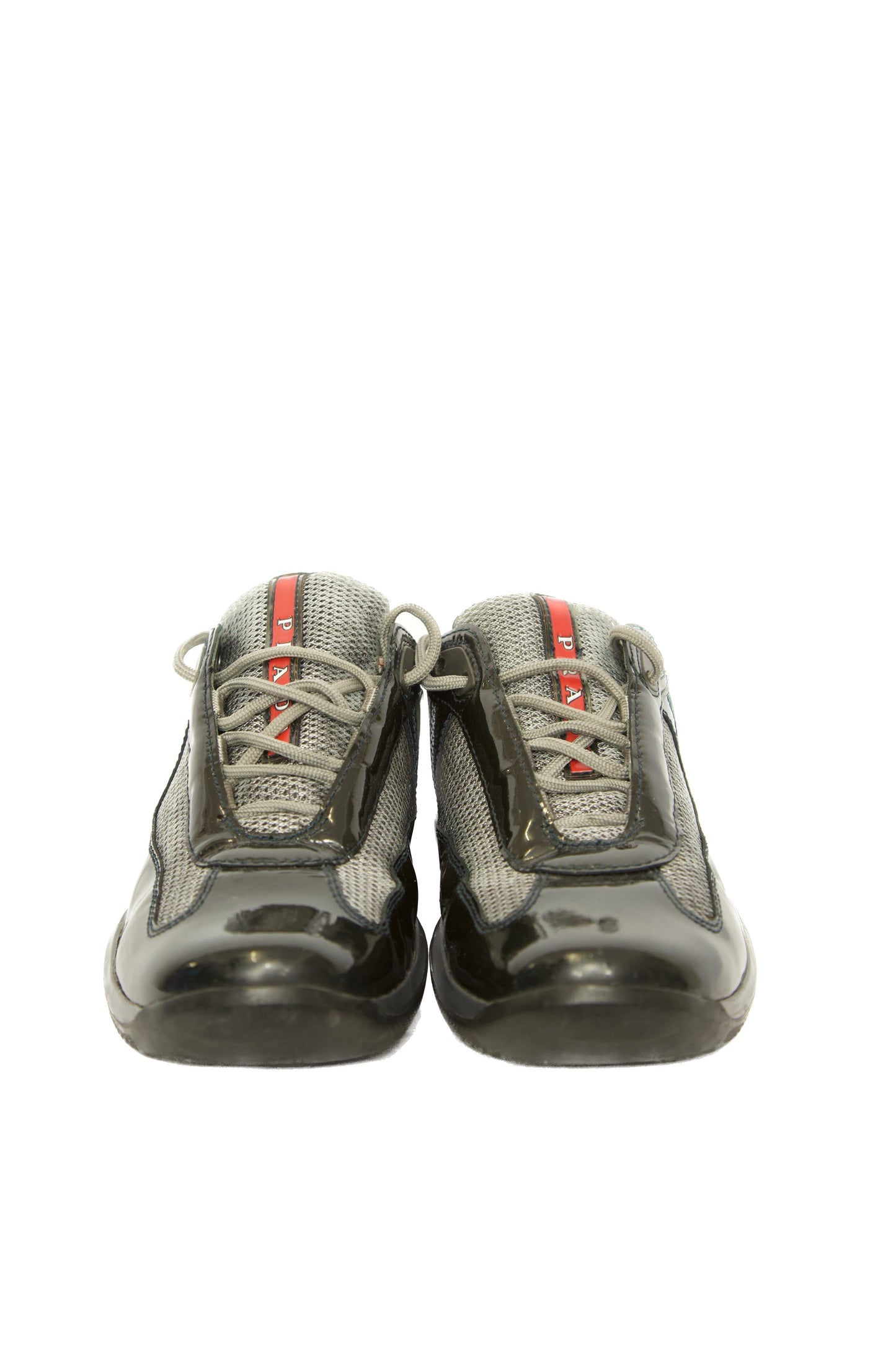 Prada American Cup Lace-Up Trainers