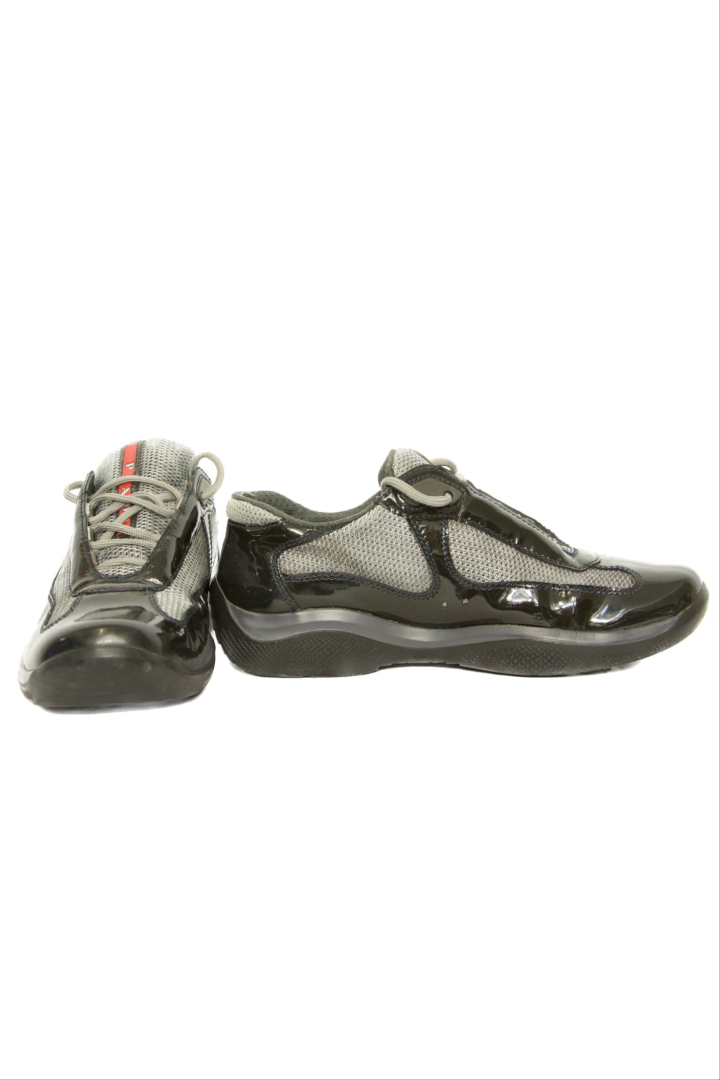 Prada American Cup Lace-Up Trainers