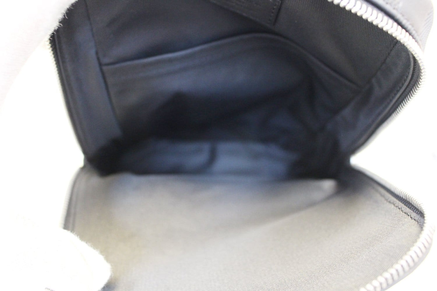LOUIS VUITTON Onyx Damier Infini Leather Avenue Sling Backpack Bag