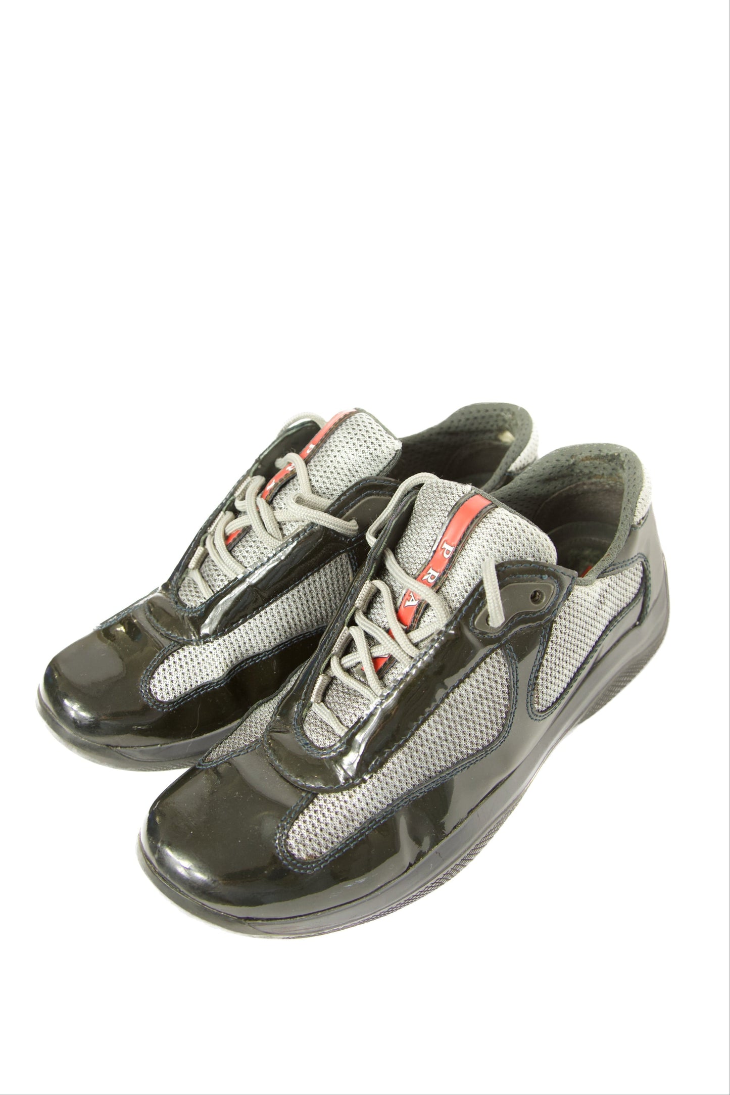 Prada American Cup Lace-Up Trainers