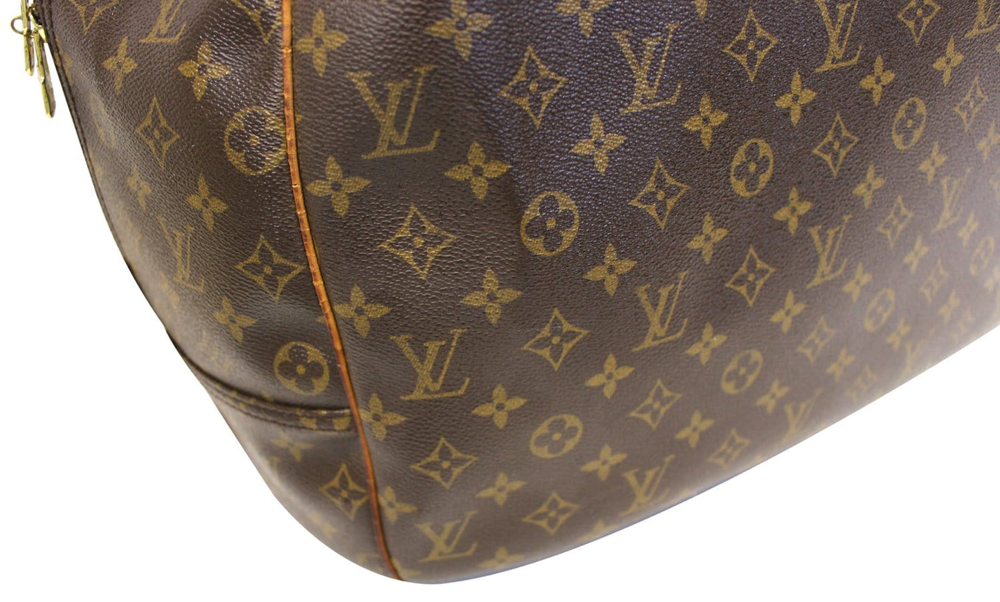 LOUIS VUITTON Monogram Evasion Brown Boston Travel Bag
