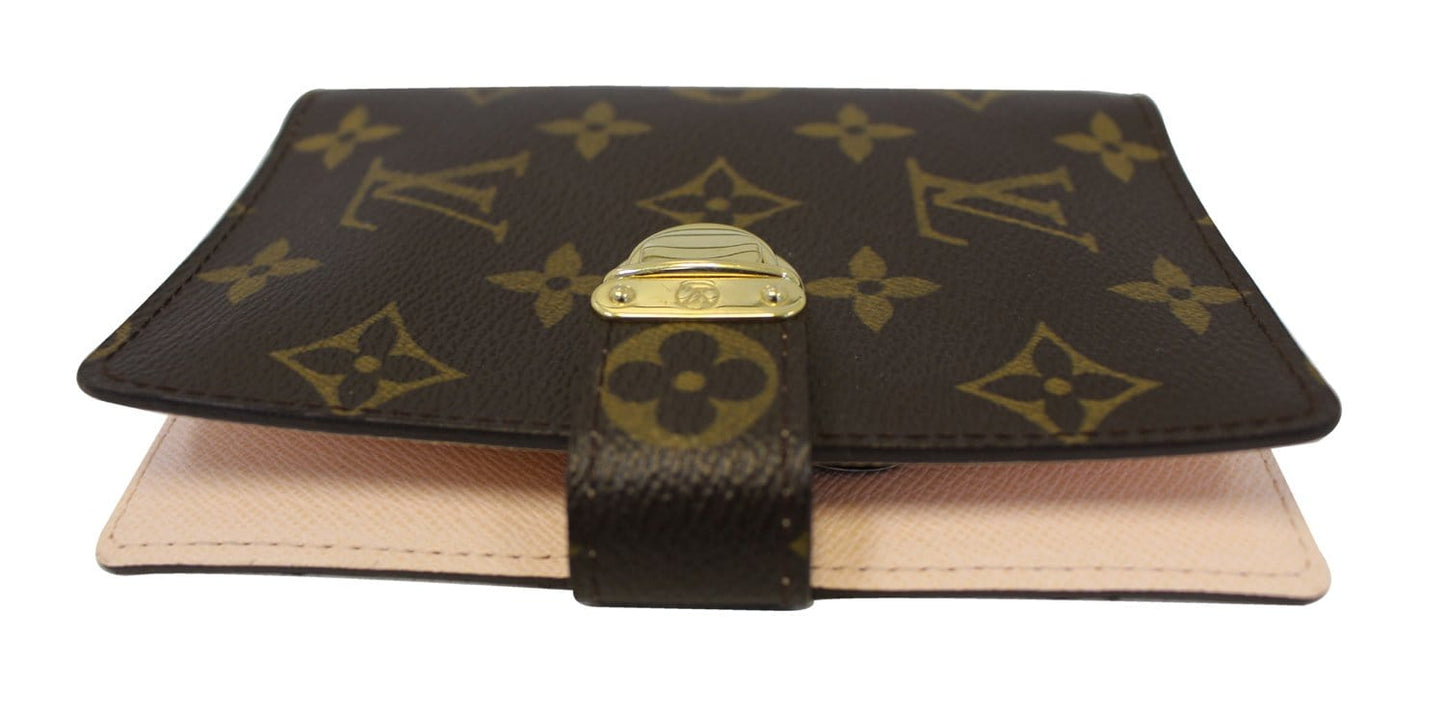 LOUIS VUITTON Monogram Canvas Rose Koala Small Ring Agenda TT1711