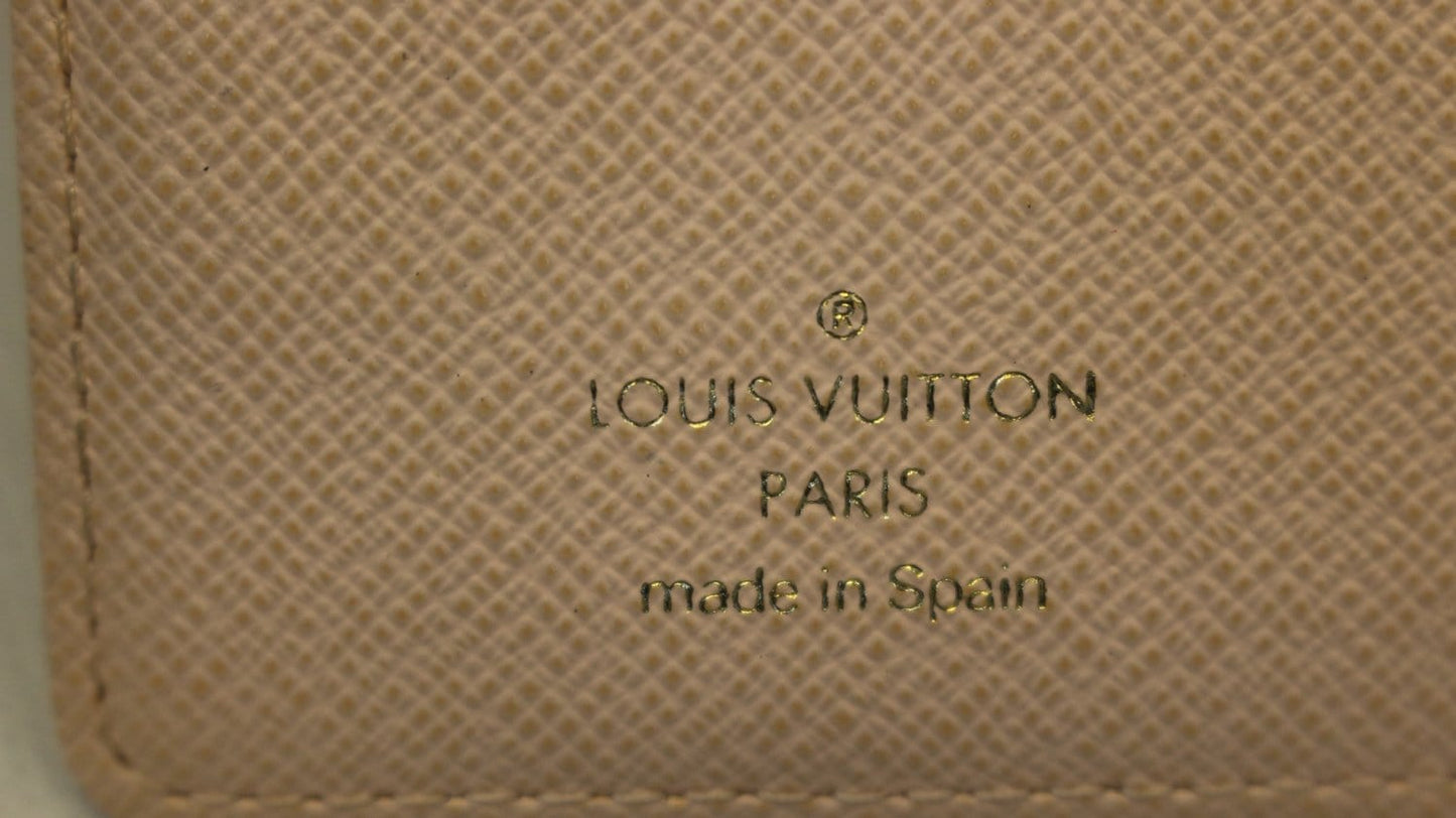 LOUIS VUITTON Monogram Canvas Rose Koala Small Ring Agenda TT1711