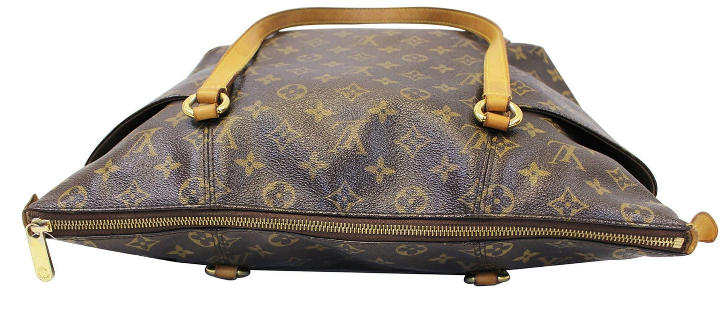 LOUIS VUITTON   Monogram Canvas Totally MM Tote Brown Bag