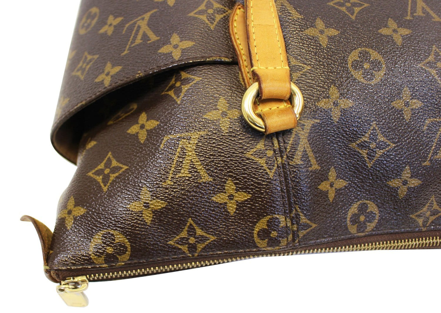 LOUIS VUITTON   Monogram Canvas Totally MM Tote Brown Bag