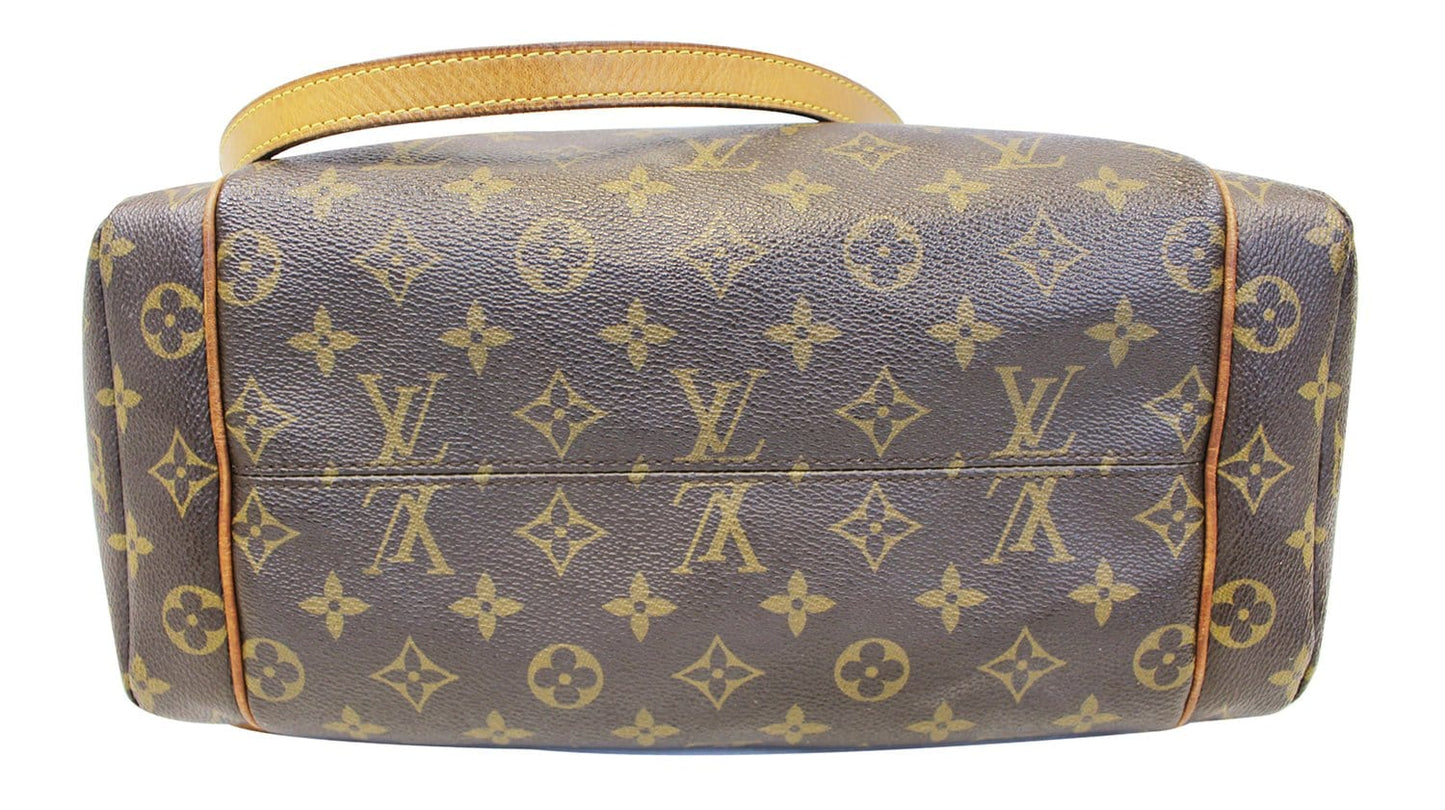 LOUIS VUITTON   Monogram Canvas Totally MM Tote Brown Bag