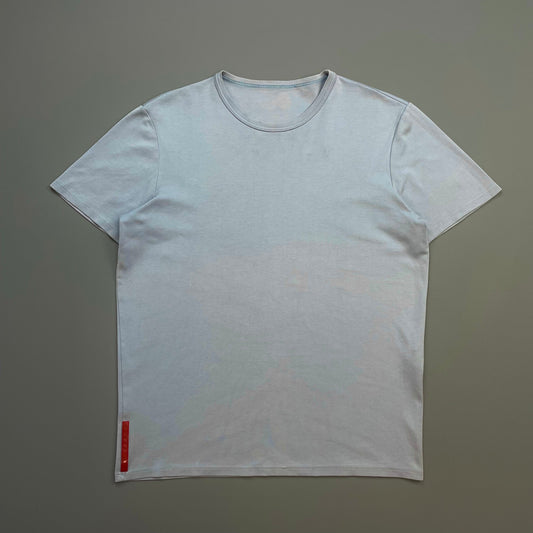 Prada Sport 00s Blue Cotton Tee