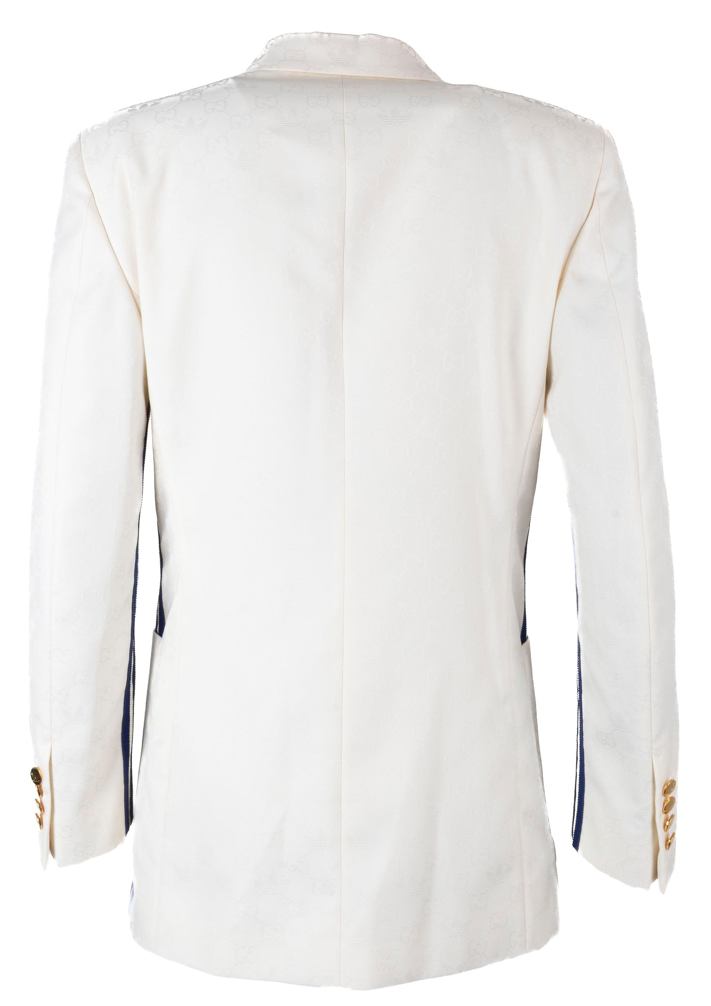 GUCCI x ADIDAS 2022 Double Breasted Blazer Jacket White