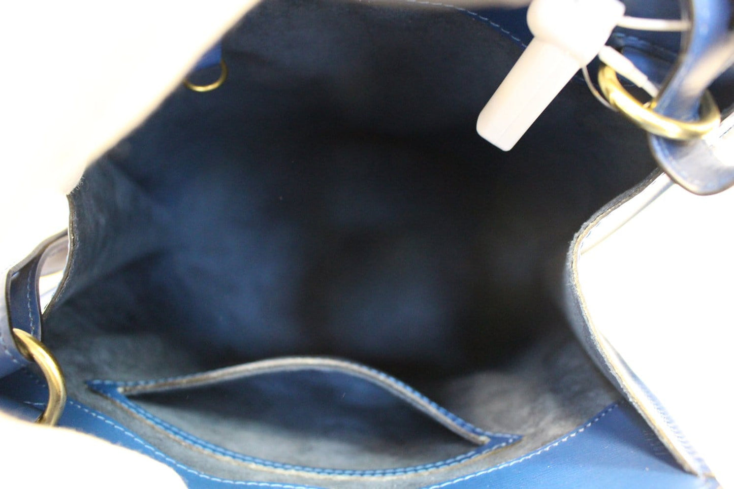 LOUIS VUITTON Shoulder Bag  Epi Leather Cluny Blue