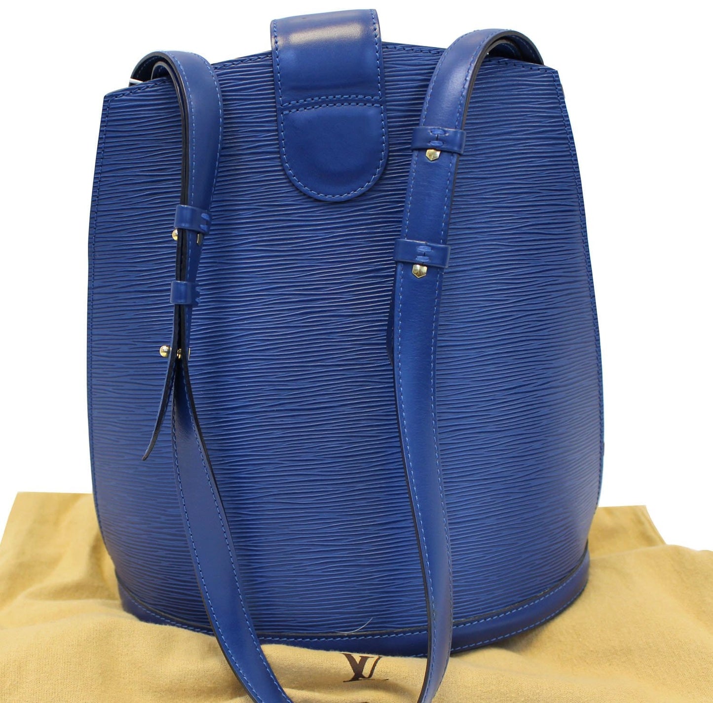 LOUIS VUITTON Shoulder Bag  Epi Leather Cluny Blue