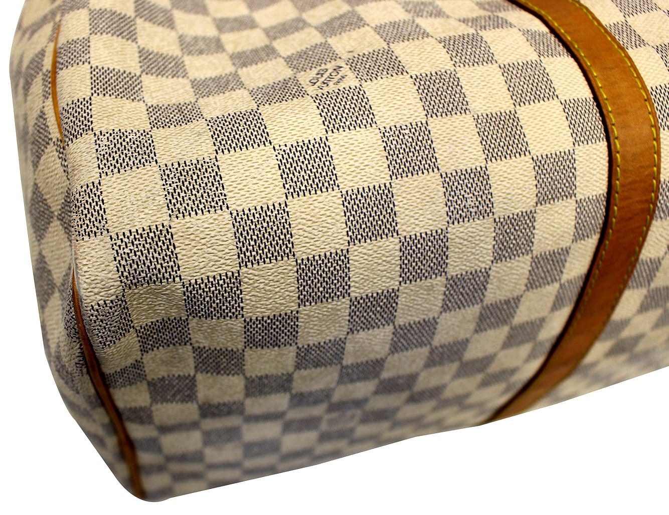 LOUIS VUITTON Damier Azur Keepall 50 Travel Bag