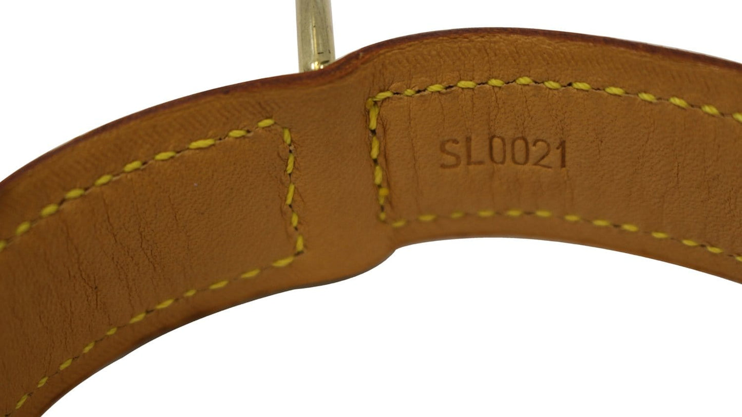 LOUIS VUITTON Monogram Collier Baxter Dog Leash MM Lead