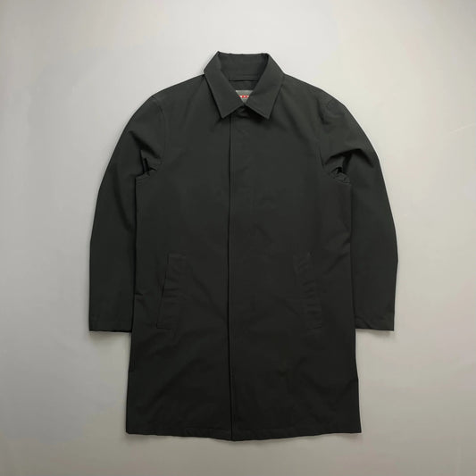 Prada Sport Black 2006 Waterproof Lightweight Trench Coat