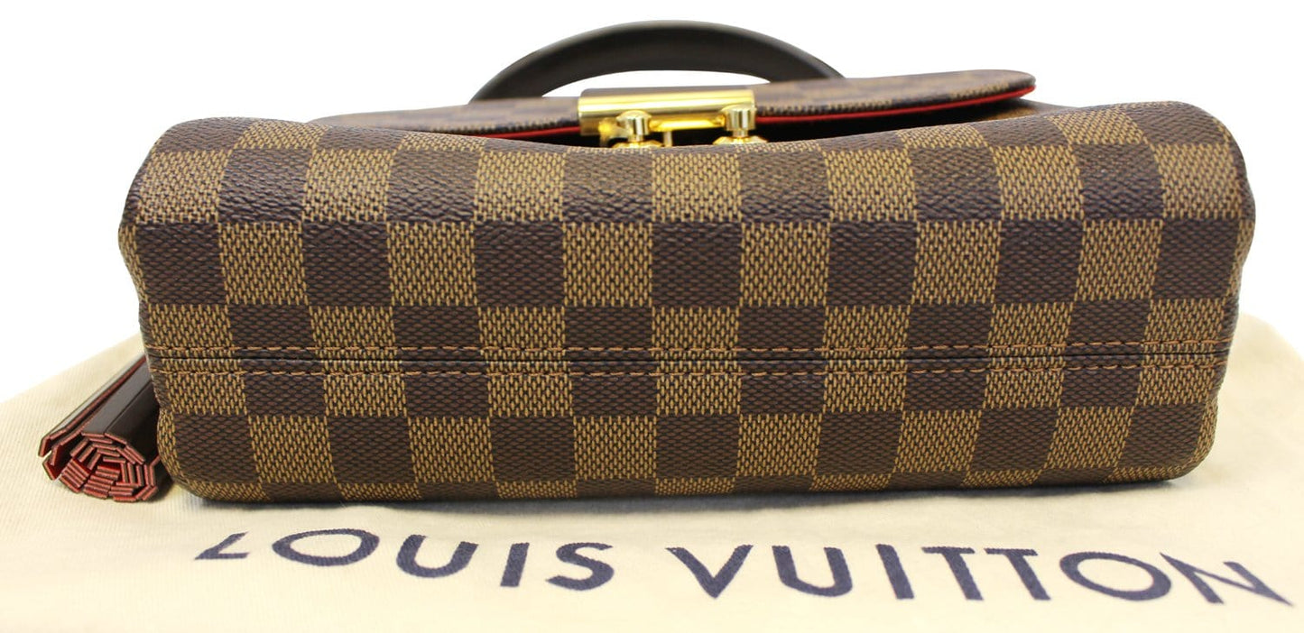 LOUIS VUITTON Damier Ebene Croisette Shoulder Bag
