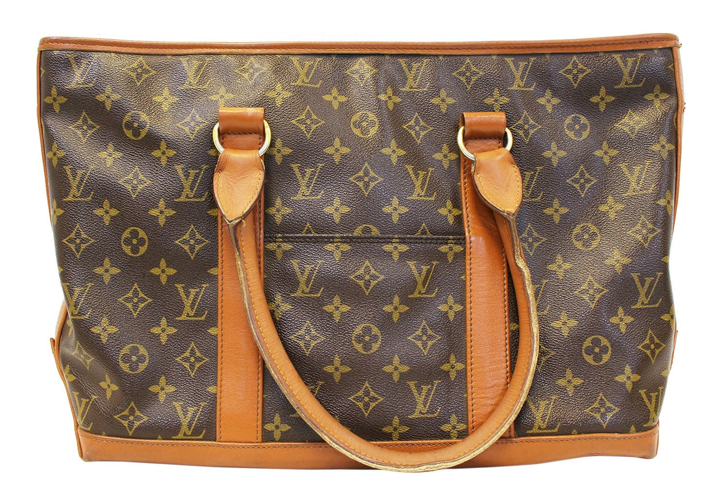 LOUIS VUITTON Monogram Sac Weekend PM  Tote