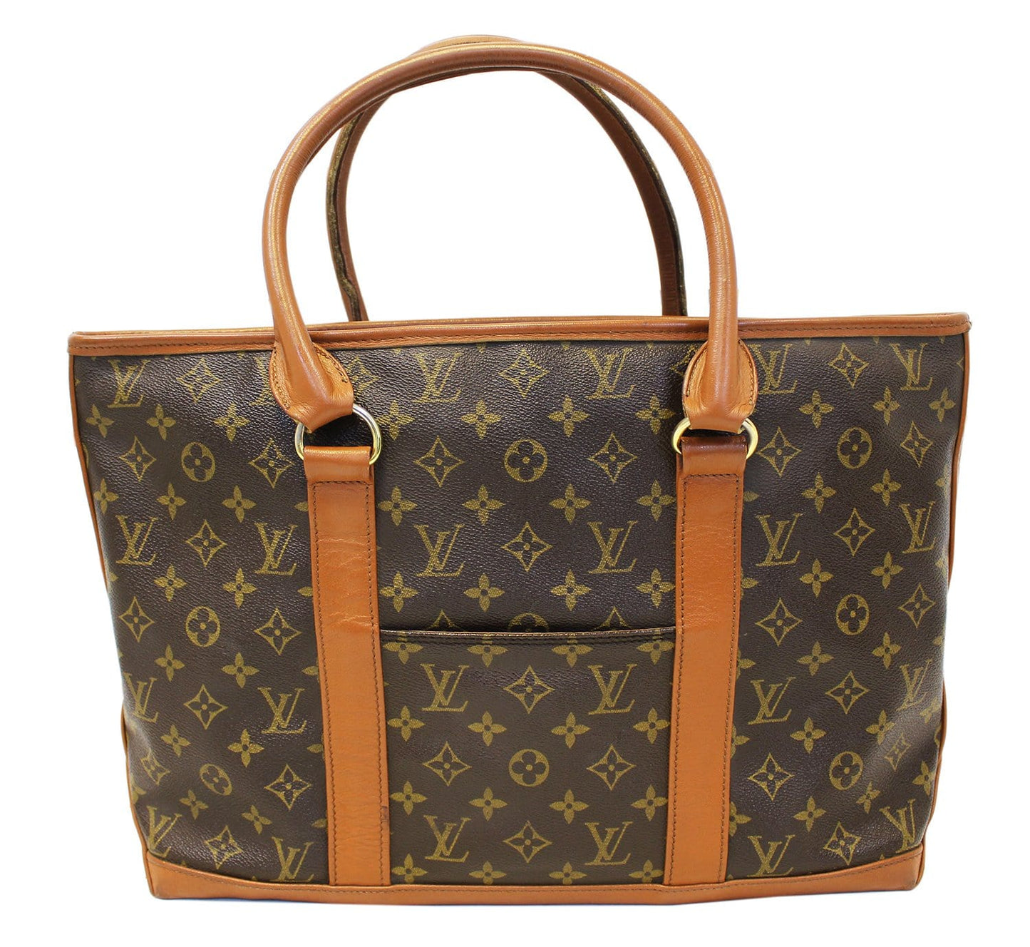 LOUIS VUITTON Monogram Sac Weekend PM  Tote
