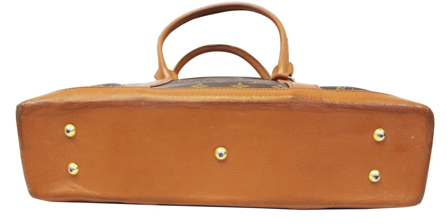 LOUIS VUITTON Monogram Sac Weekend PM  Tote