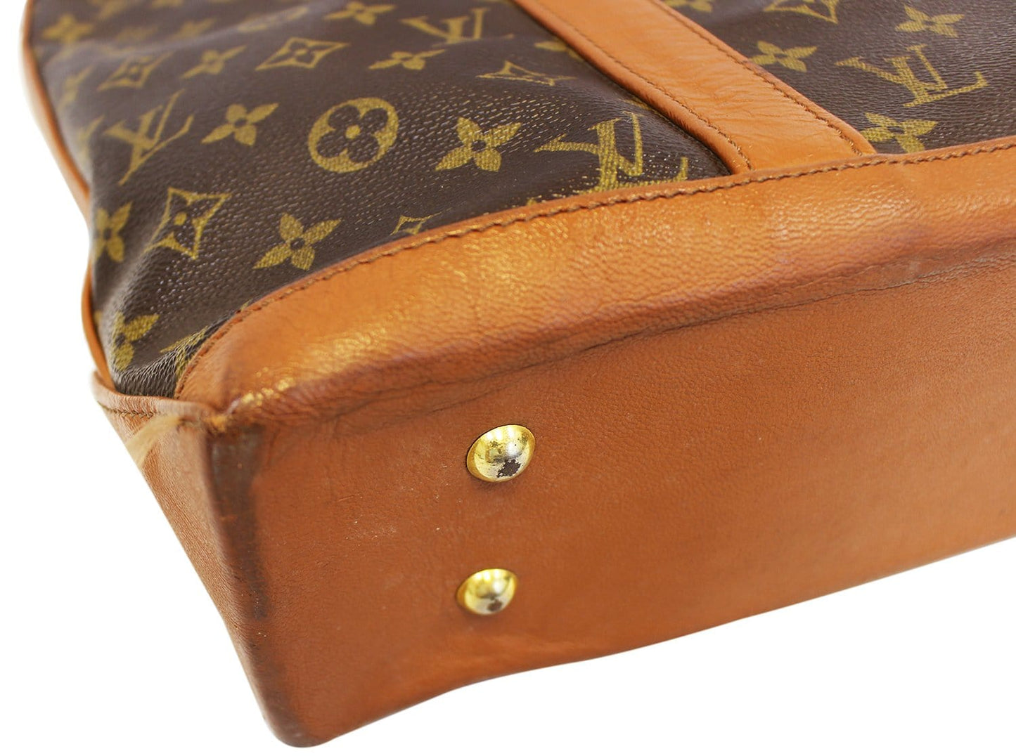 LOUIS VUITTON Monogram Sac Weekend PM  Tote