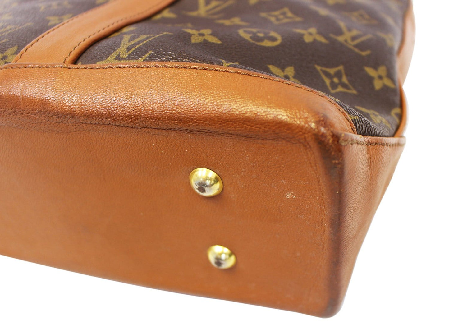 LOUIS VUITTON Monogram Sac Weekend PM  Tote