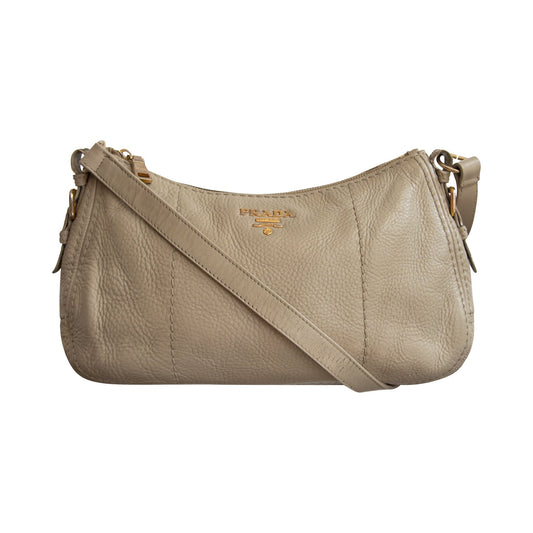 Prada Saffiano Leather Shoulder Bag