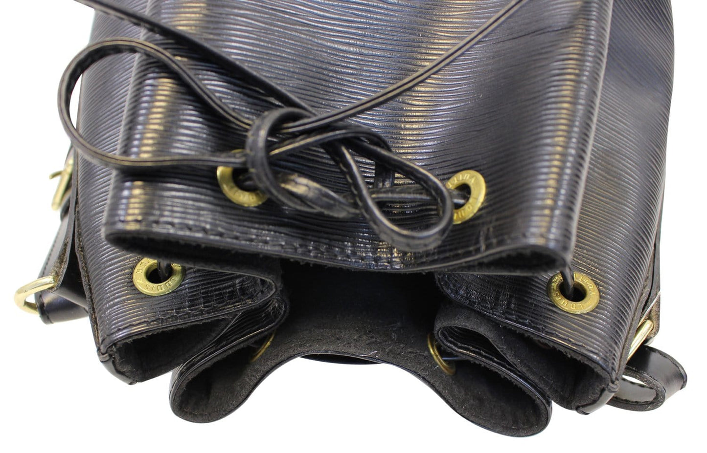 LOUIS VUITTON Epi Leather Noe Black Shoulder Bag