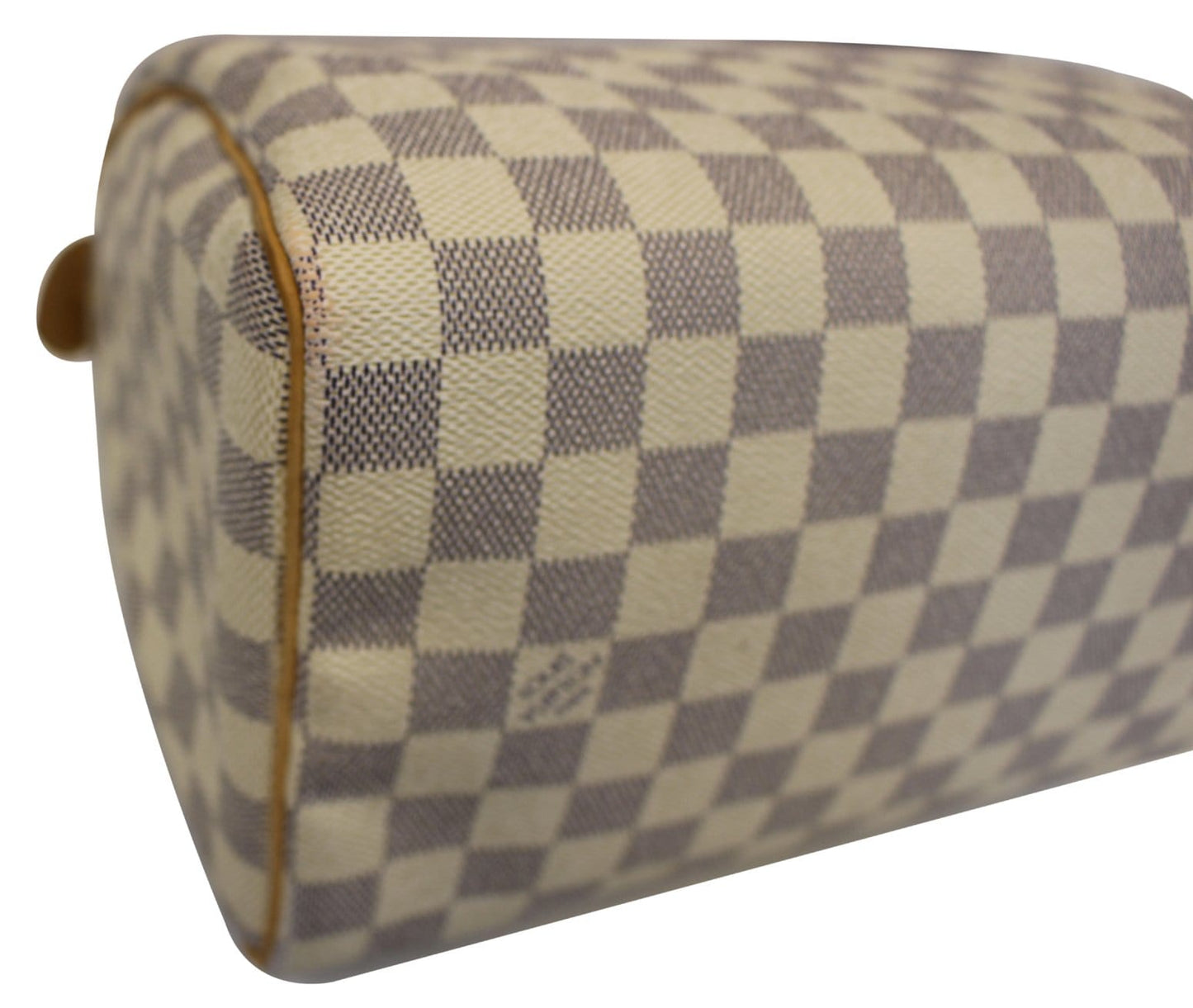 LOUIS VUITTON Damier Azur Speedy 25 Satchel Bag