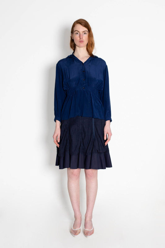 Prada Navy Skirt