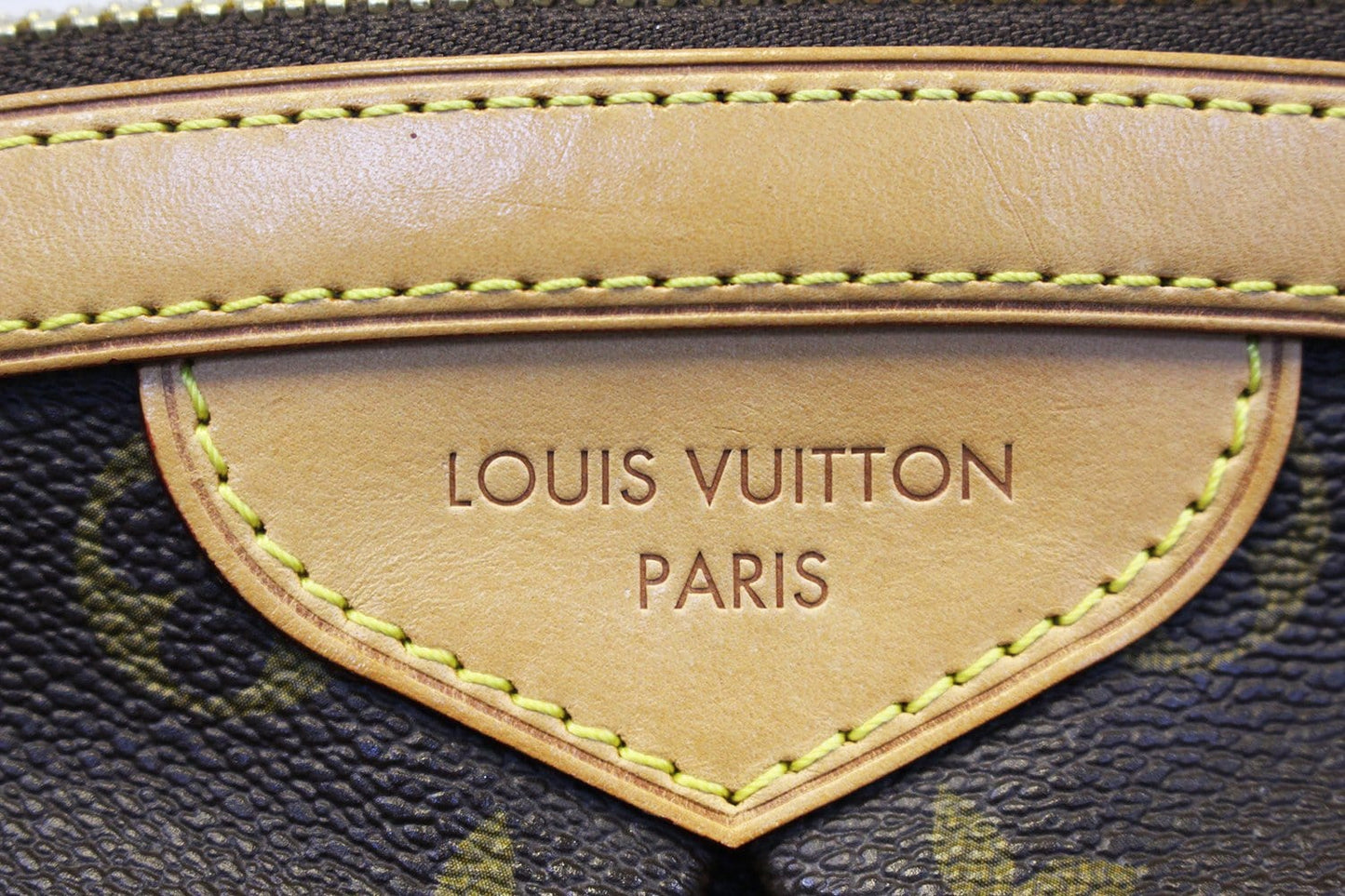 LOUIS VUITTON Monogram Tivoli GM Brown Tote Shoulder Bag