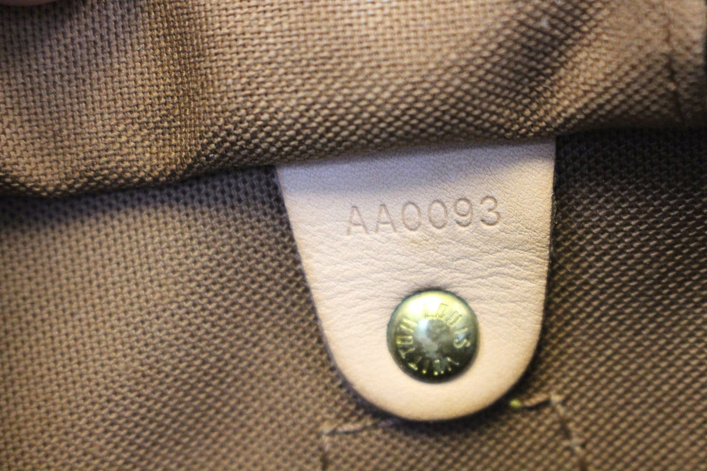 LOUIS VUITTON  Satchel Bag Monogram Canvas Speedy 30 Brown