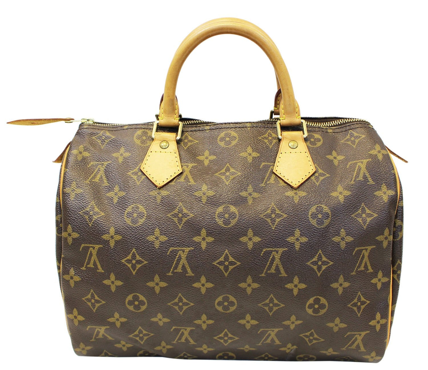 LOUIS VUITTON  Satchel Bag Monogram Canvas Speedy 30 Brown