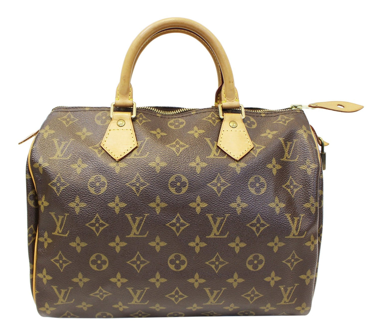 LOUIS VUITTON  Satchel Bag Monogram Canvas Speedy 30 Brown