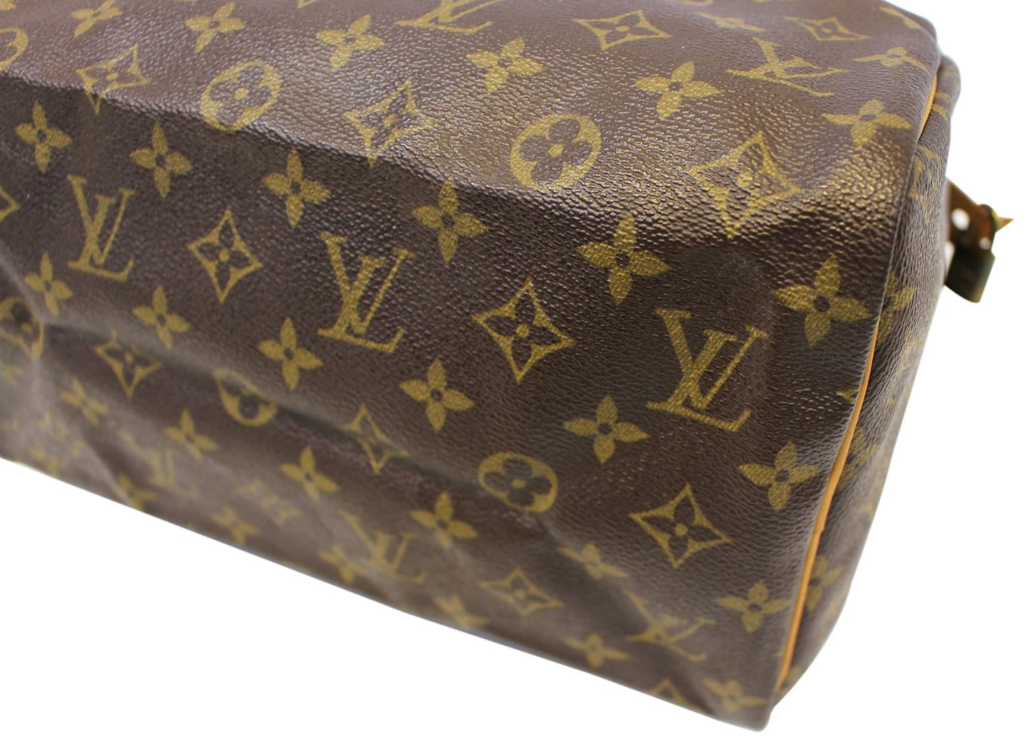 LOUIS VUITTON  Satchel Bag Monogram Canvas Speedy 30 Brown