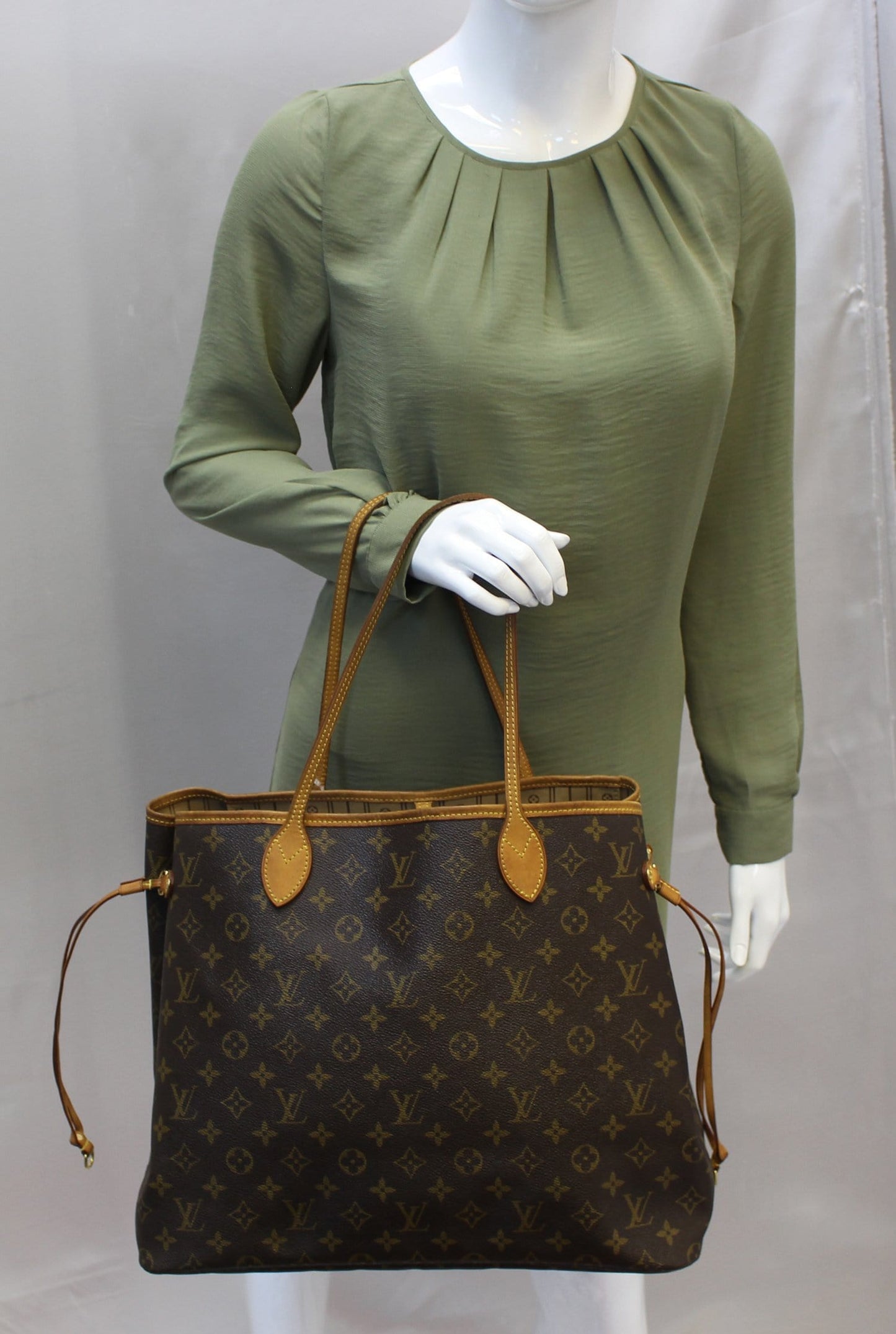 LOUIS VUITTON  Tote Bag Monogram Canvas Neverfull GM Brown