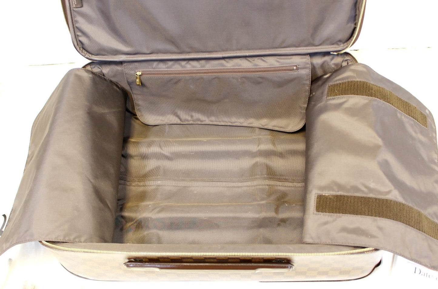 LOUIS VUITTON Damier Ebene Pegase 55 Business Suitcase