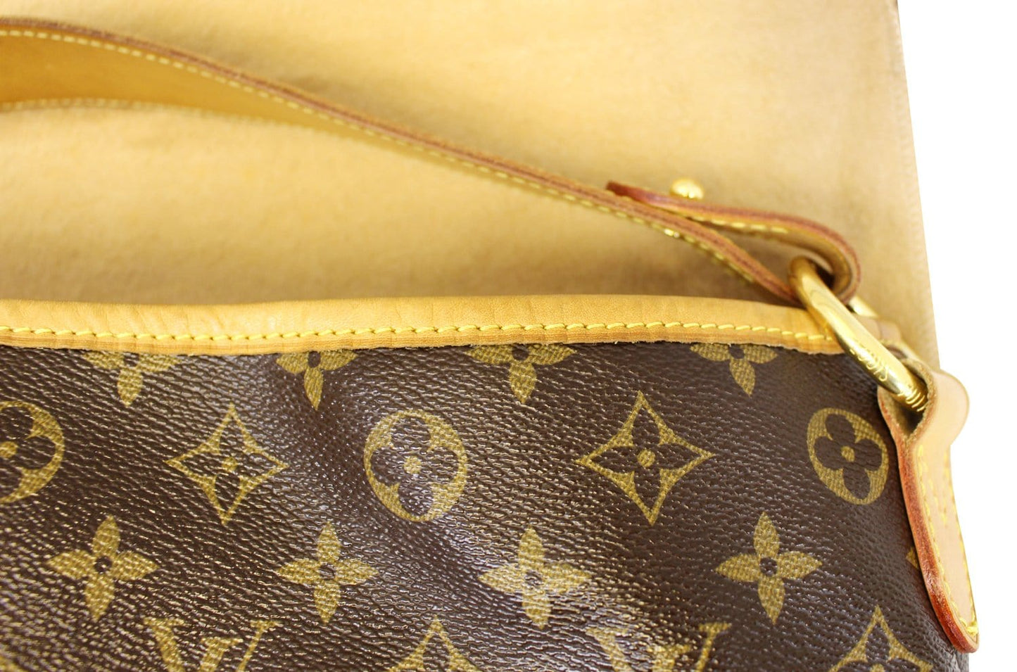 LOUIS VUITTON Monogram Canvas Delightful MM Shoulder Bag