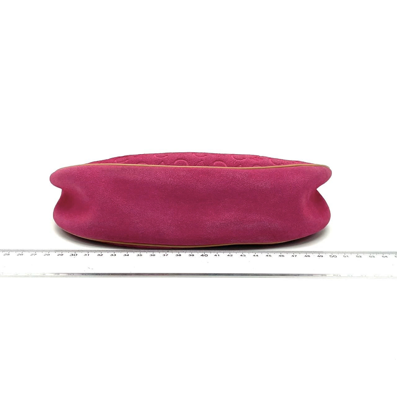 Celine Ava Hobo Pink Fuschia Suede Leather   Shoulder Bag