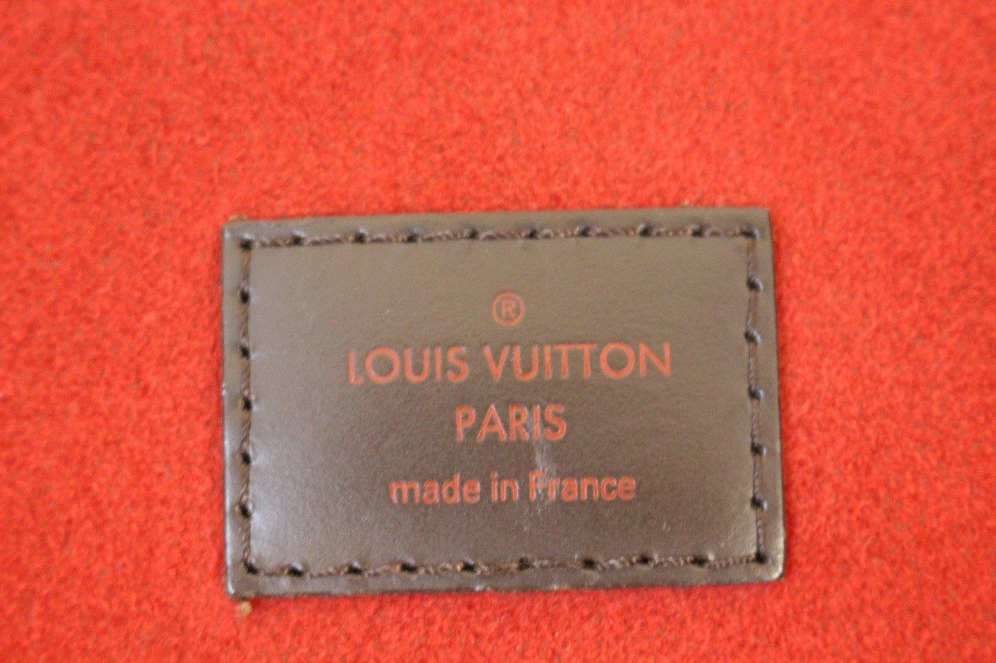 LOUIS VUITTON Evora MM Damier Ebene Tote Shoulder Bag