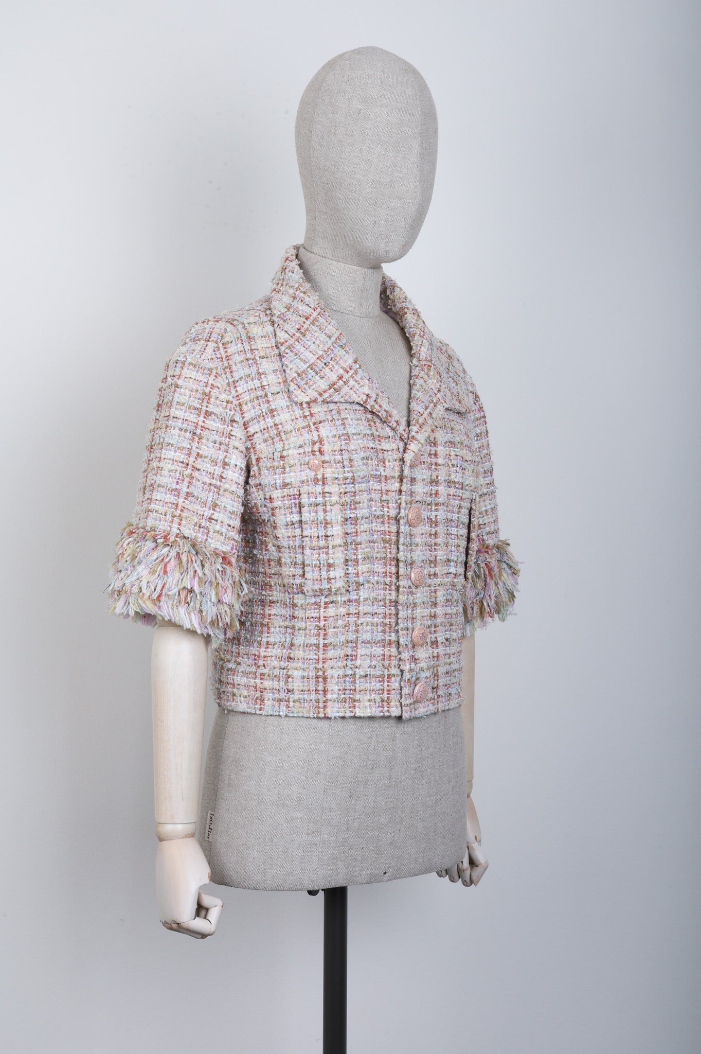 CHANEL Short Jacket Fantasy Tweed Paris Versailles 2013