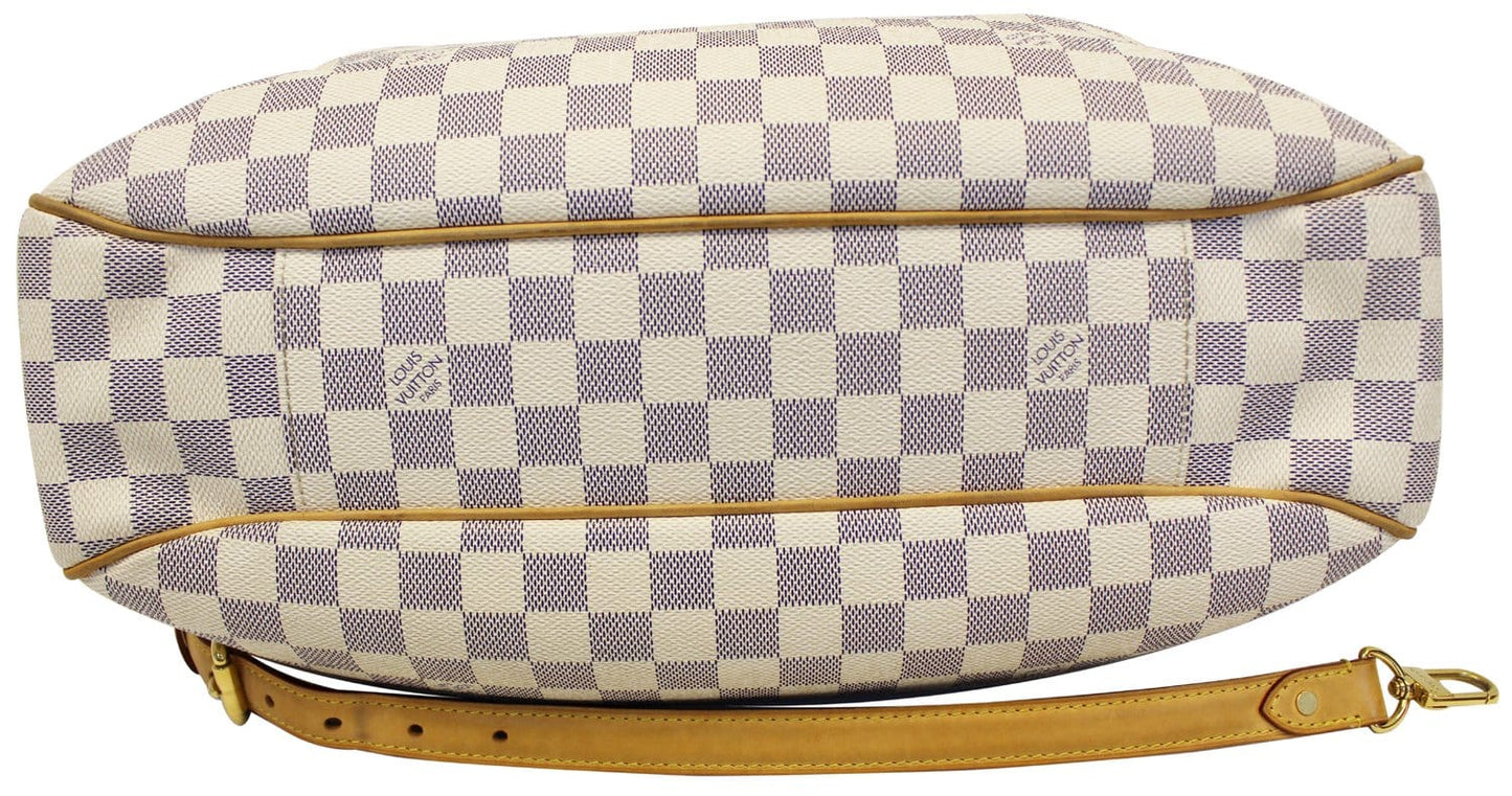 LOUIS VUITTON Shoulder Bag   Evora MM Damier Azur Tote